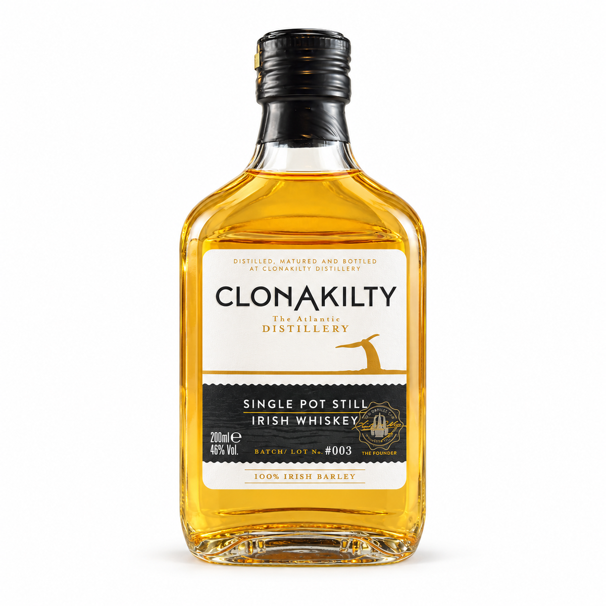 Clonakilty Single Pot Still Irish Whiskey 200ml bottle