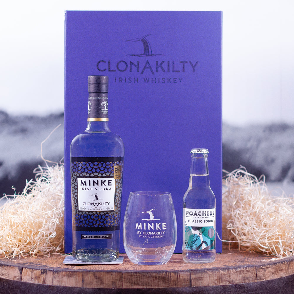 Minke Irish Vodka, Tonic & Tumbler Glass Hamper