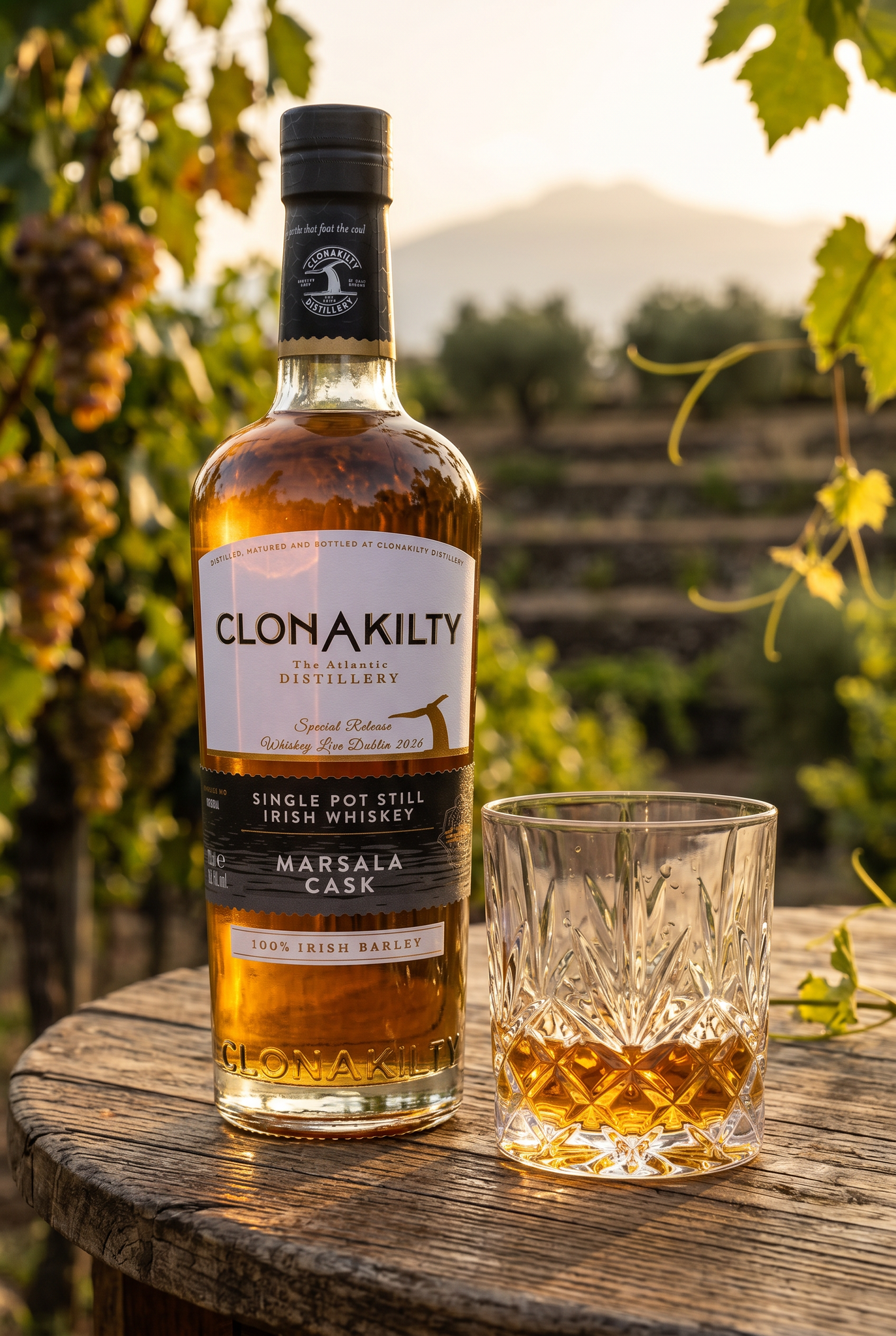 
                  
                    Clonakilty Single Pot Still Irish Whiskey | Marsala Cask Finish | 54% ABV
                  
                