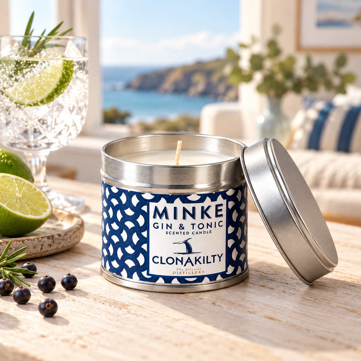
                  
                    Minke Gin & Tonic Scented Candle
                  
                