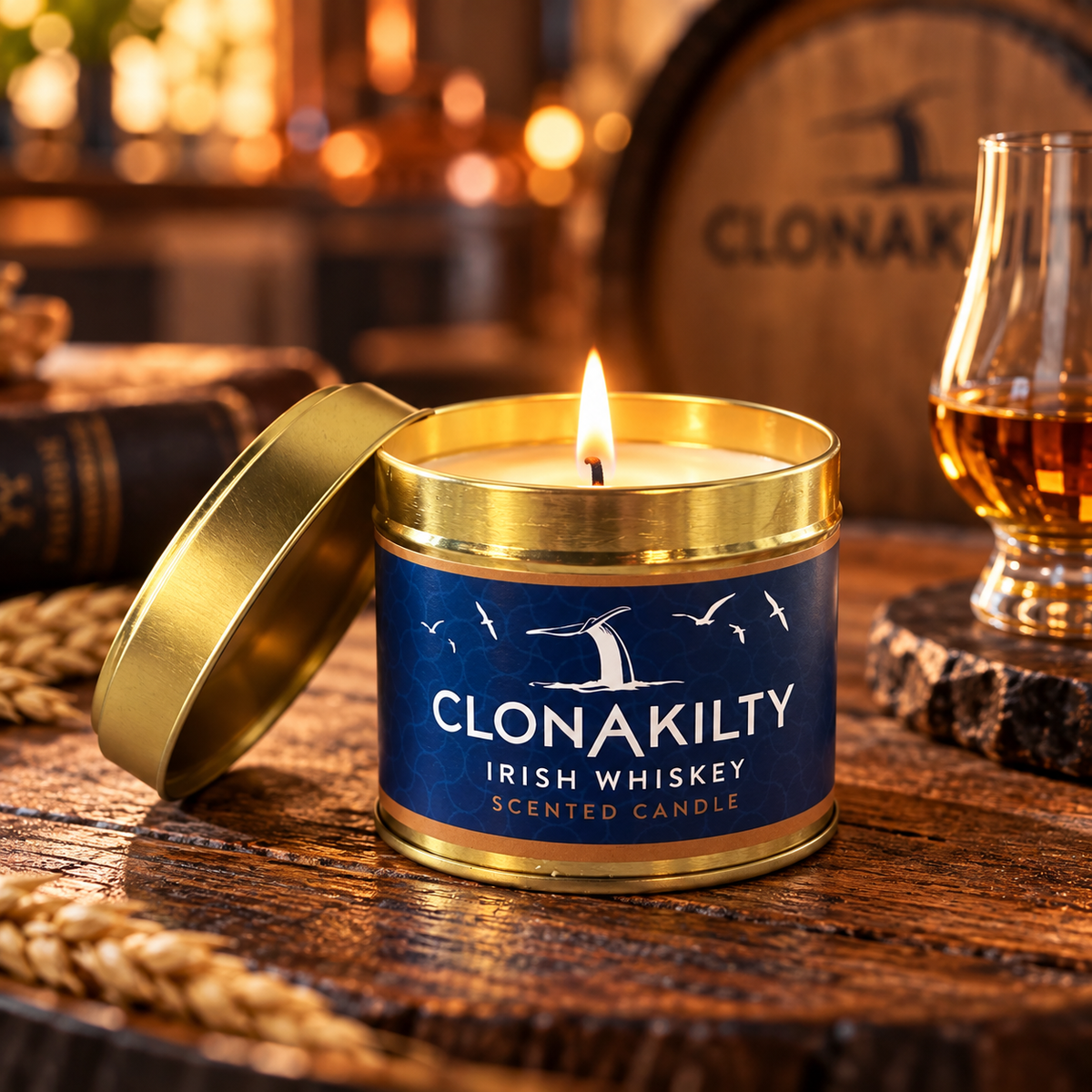 
                  
                    Clonakilty Irish Whiskey Scented Candle.
                  
                